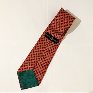 🌸 TOMMY HILFIGER Checkered Woven Neck Tie